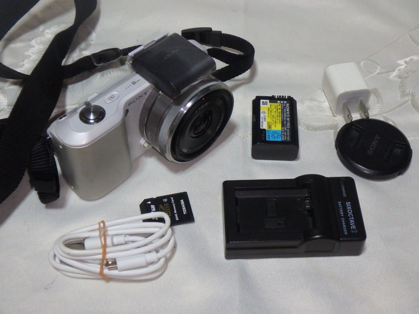 SONY NEX-3 16mm パンケーキレンズ付き ミラーレス一眼