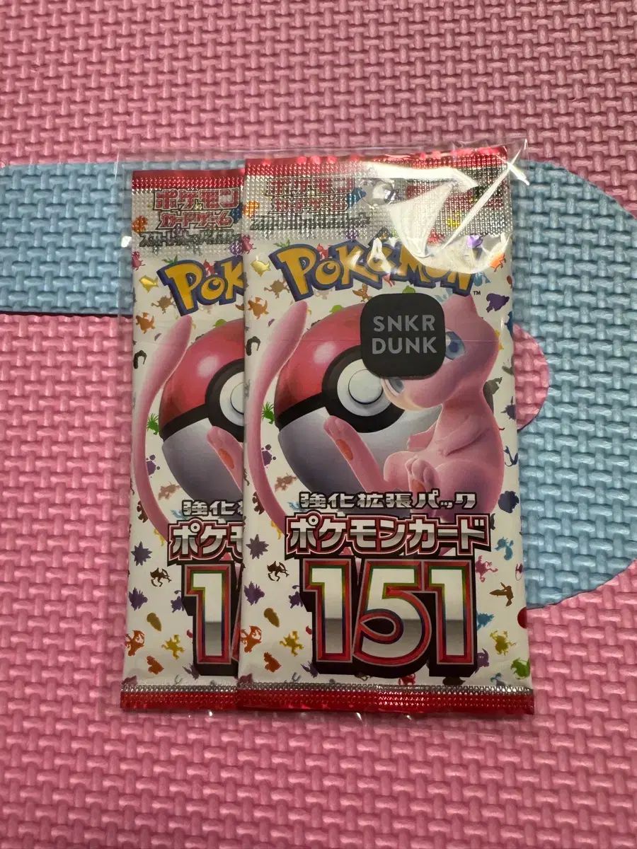 ポケットモンスターカード 151 一般版 パック2個 出品