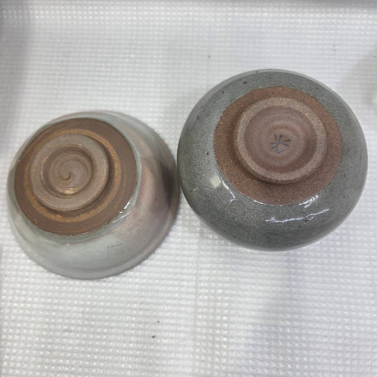 送料無料S95524 茶道具一式 木箱付 肥前唐津 茶碗 柄杓 なつめ 骨董 和 