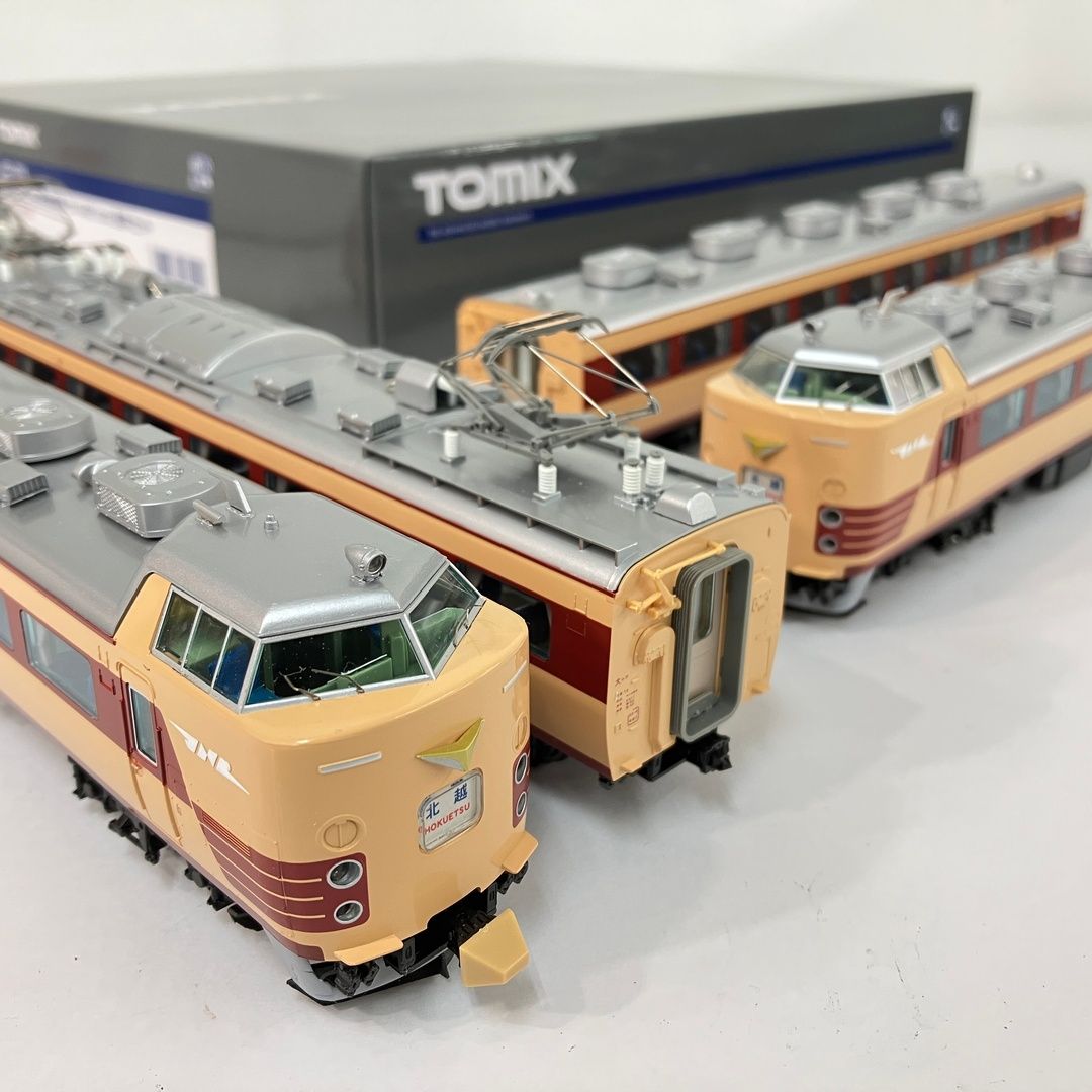 HOゲージ　485系電車 4両セット 良品 TOMIX HO-094 国鉄 485系 特急電車 クハ481-300 基本 4両セット HO