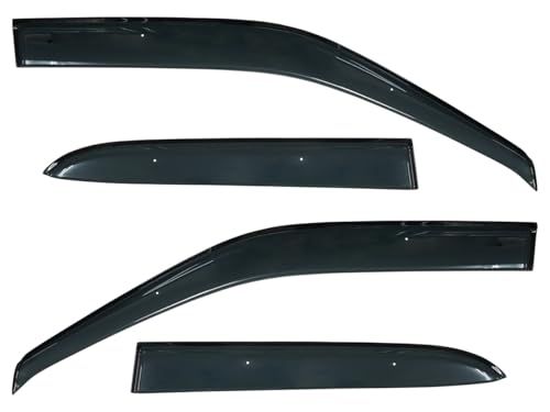 トヨタ ライズ A200A A210A ダイハツ ロッキー A200S A210S スモークドアバイザー 4P セット 互換品ts