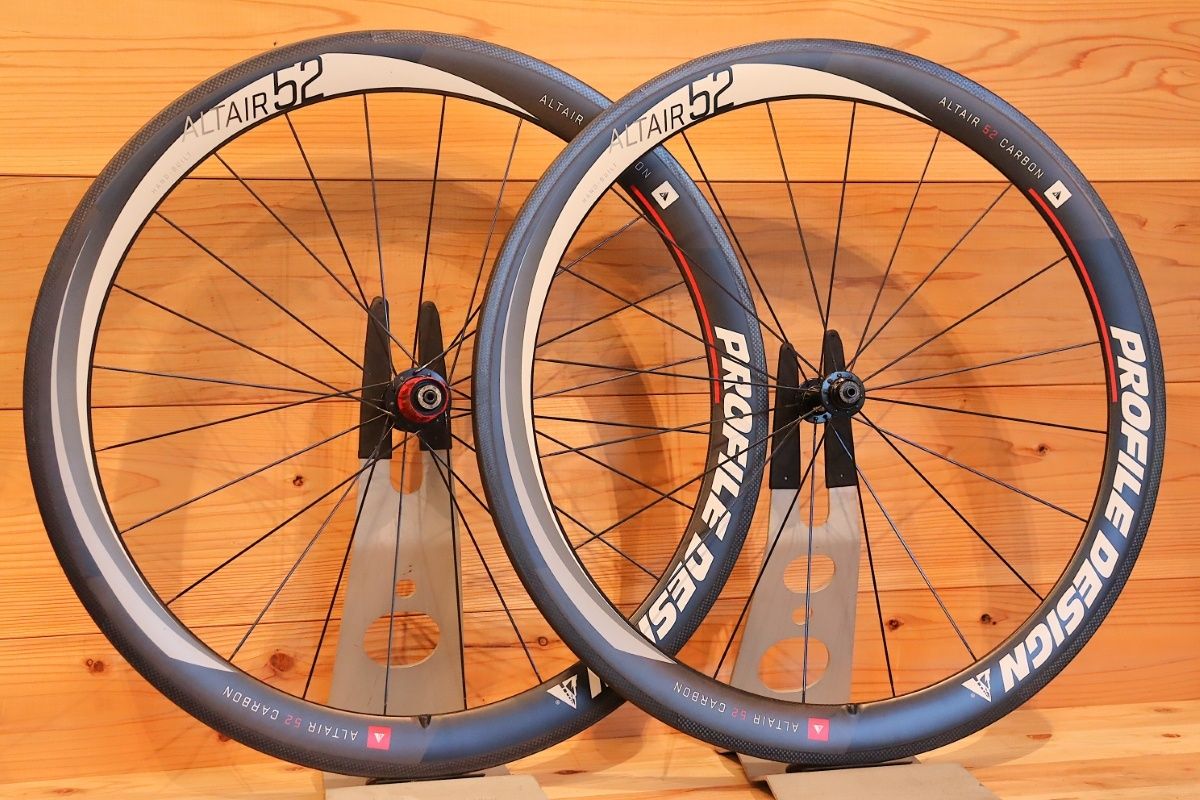 PROFILE DESIGN ALTAIR プロファイルデザインカーボンホイール プロファイルデザイン PROFILE DESIGN アルテア ALTAIR 52 カーボン