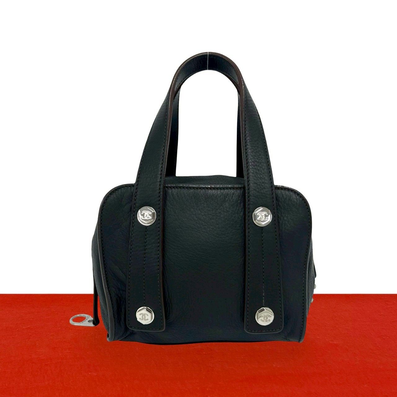 極 美品 希少品 シール有 9番台 CHANEL シャネル ココマーク 金具
