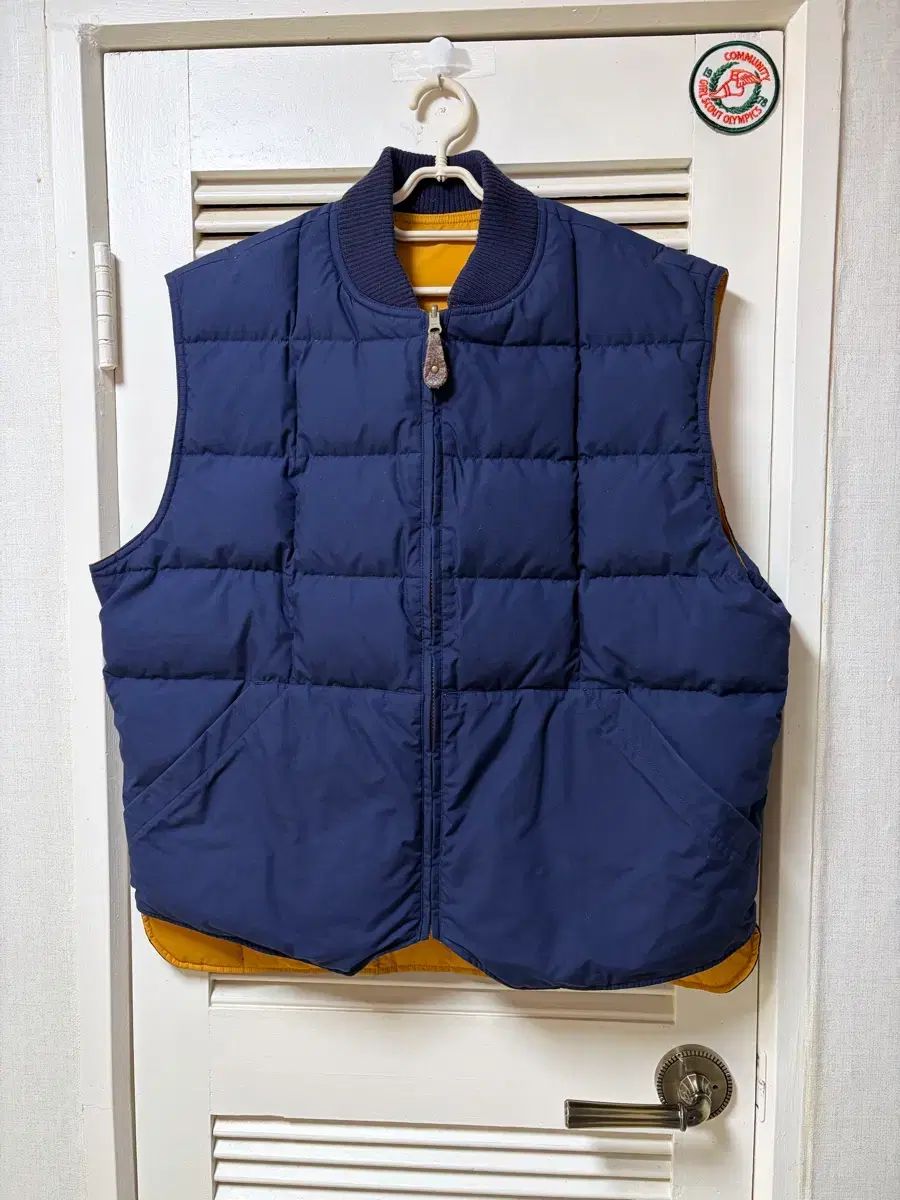 EDDIE BAUER(エディー・バウアー) リバーシブル ダウン ベスト ベスト パファー
