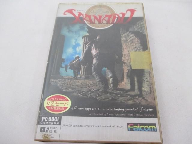 中古品 ゲーム PC-8801 SR FR MR ザナドゥ 箱付き