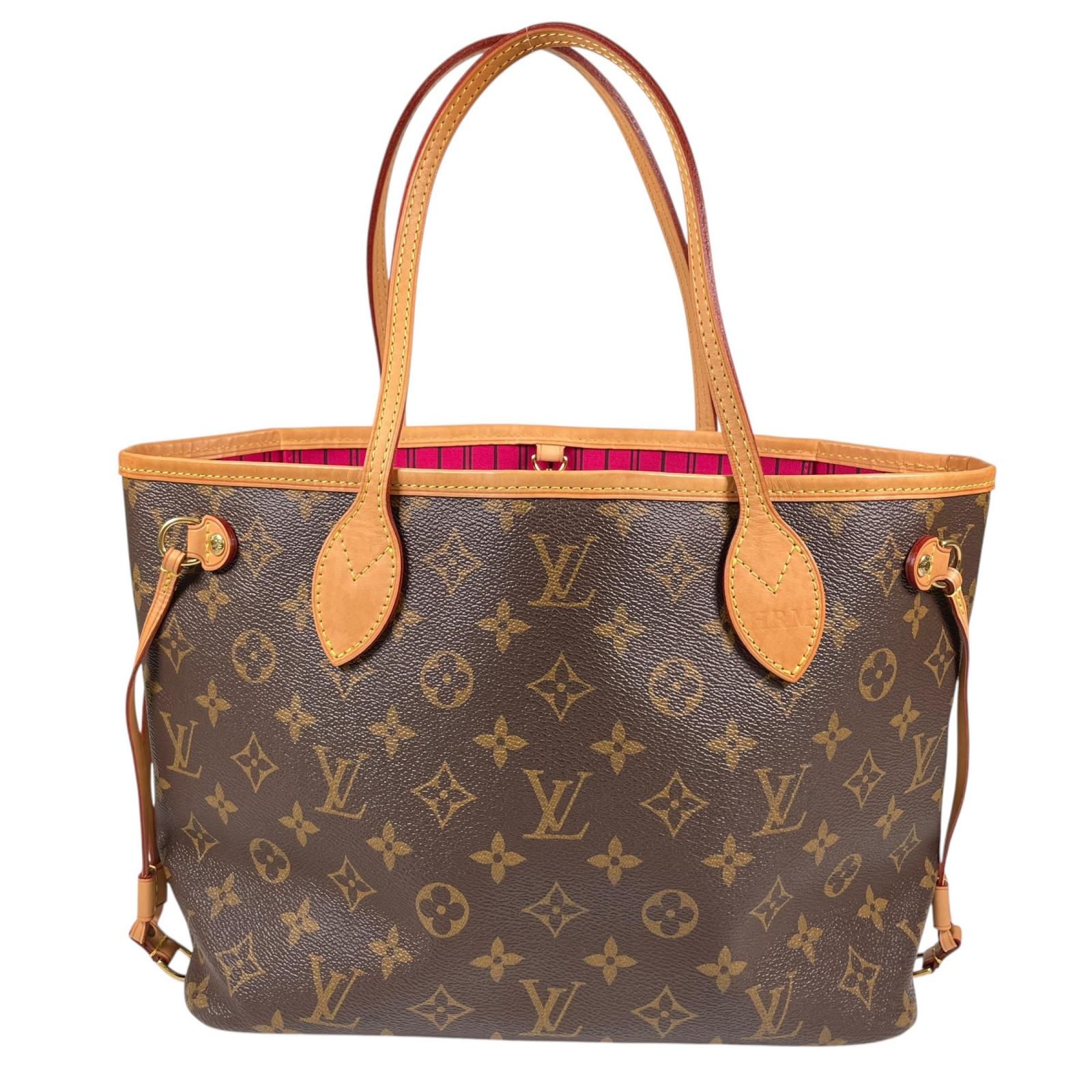 LOUIS VUITTON ルイ・ヴィトン ネヴァーフルＰＭ トートバッグ モノグラムキャンバス ブラウン レディース【中古】【送料無料】