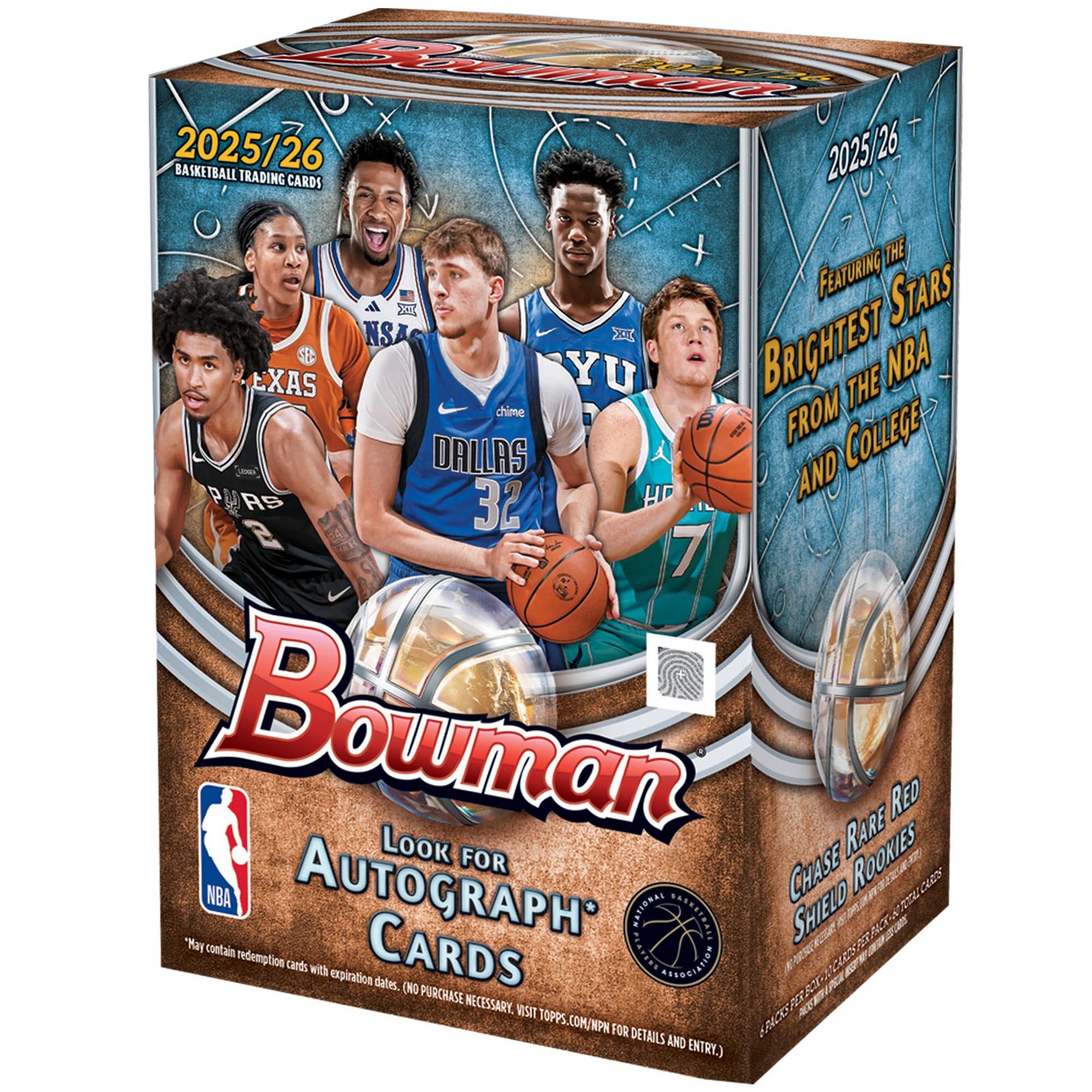 2025-26 Bowman バスケットボール - ファクトリーシール - バリューボックス。