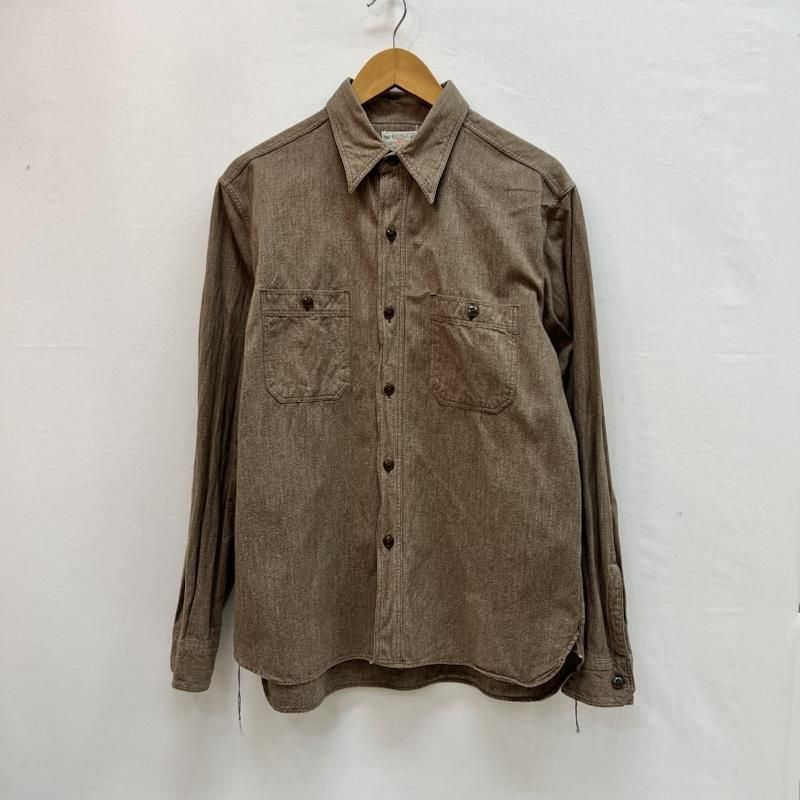 バズリクソンズ BR26082 コットン・コバート ワークシャツ シャンブレー メンズ M ISItems【USED】【古着】【中古】50161471