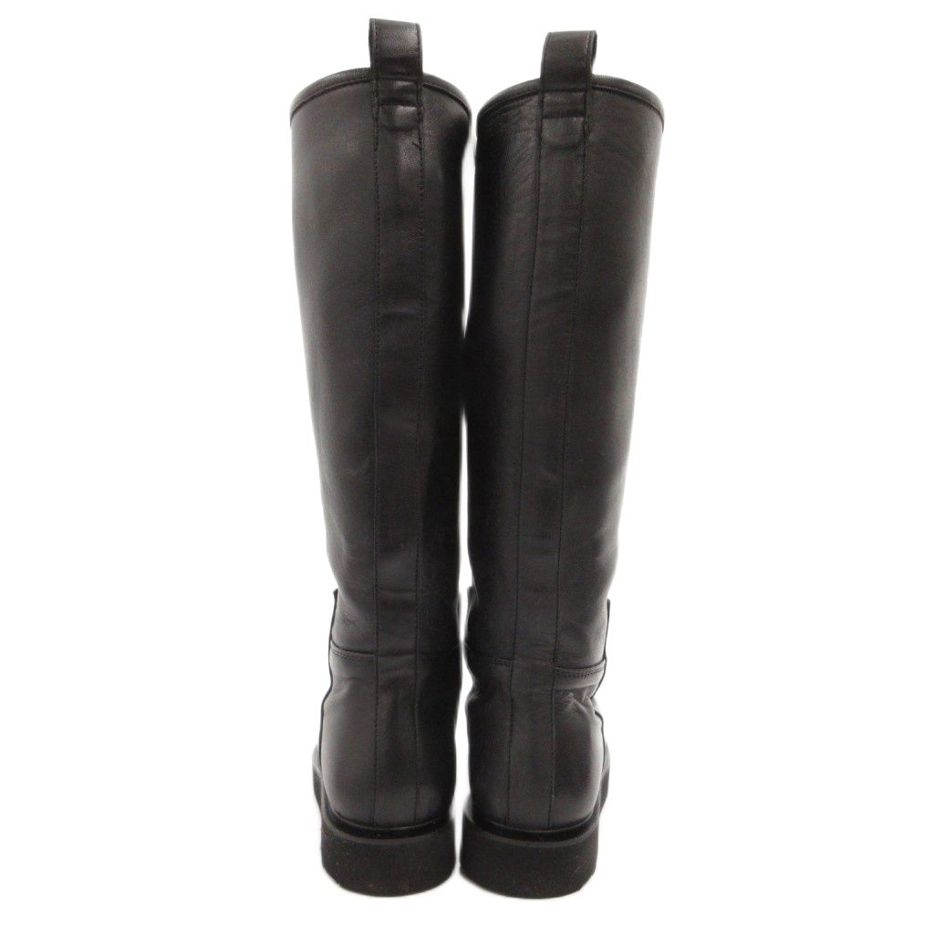 カミナンド caminando RIDING LONG BOOTS ロングブーツ 7 黒 ブラック