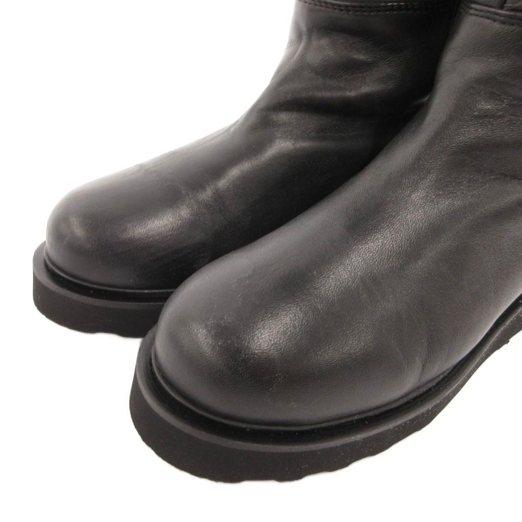 カミナンド caminando RIDING LONG BOOTS ロングブーツ 7 黒 ブラック