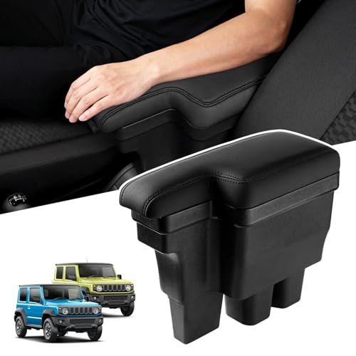 R◆スズキ 新型 ジムニー JB64W JB74Wに専用 アームレスト コンソールボックス JIMNY SIERRA センターコンソール 収納ボックス H30.7?現行 肘置き 肘掛け 小物入れ カー用品 多機能 アクセサリー パーツ内装 A a427b650