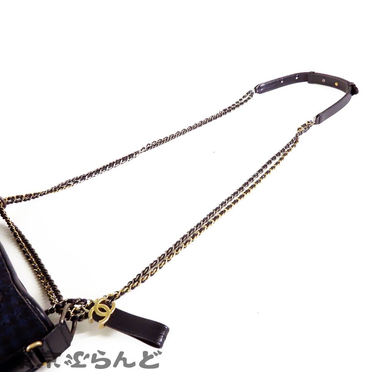 シャネル CHANEL ガブリエル ドゥ シャネル ラージ ホーボー ブラックx