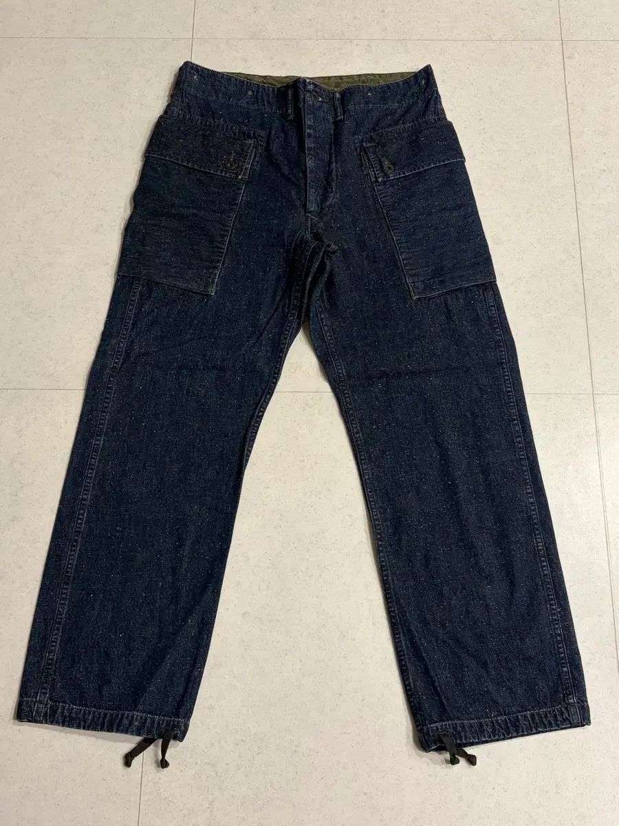 RRL(ダブルアールエル) カーゴデニム モンキーパンツ 30x30サイズ