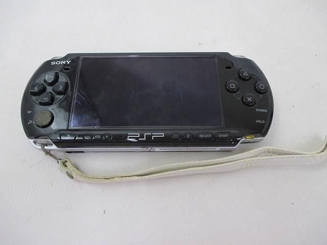 中古品 ゲーム PSP 本体 PSP3000 PSP-3000 ブラック 動作品 本体のみ メモリースティック4GB付き