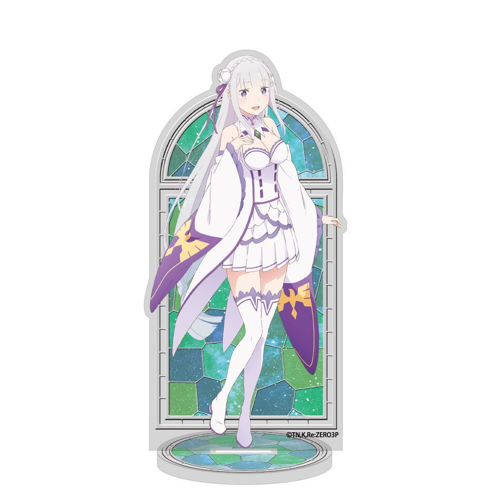 Re:ゼロから始める異世界生活　エミリア　エンジェルアクリルスタンド 予約】【新品】Re:ゼロから始める異世界生活 エミリア （3rd season