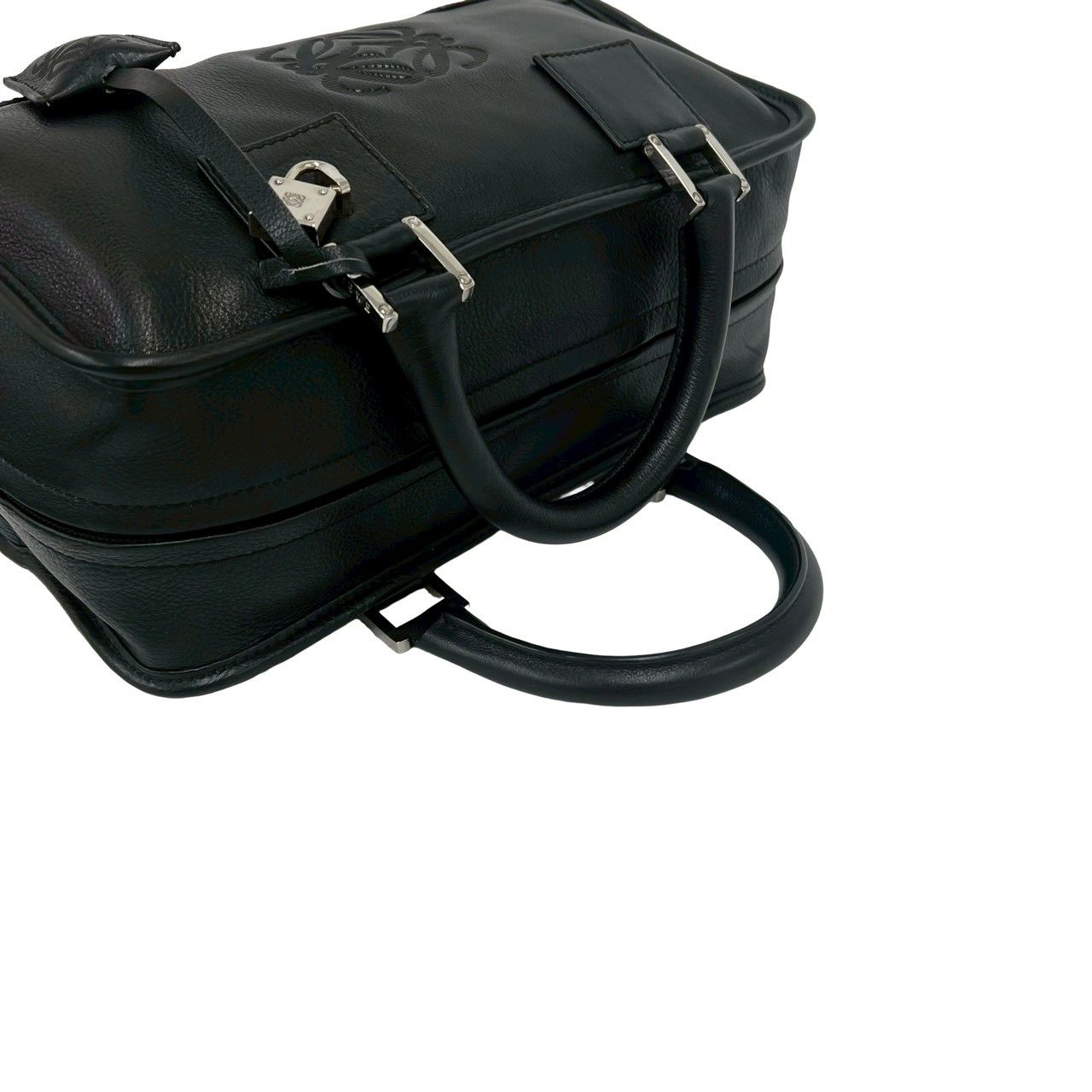 極 美品 袋付き LOEWE ロエベ ヴィンテージ アマソナ 28 アナグラム 
