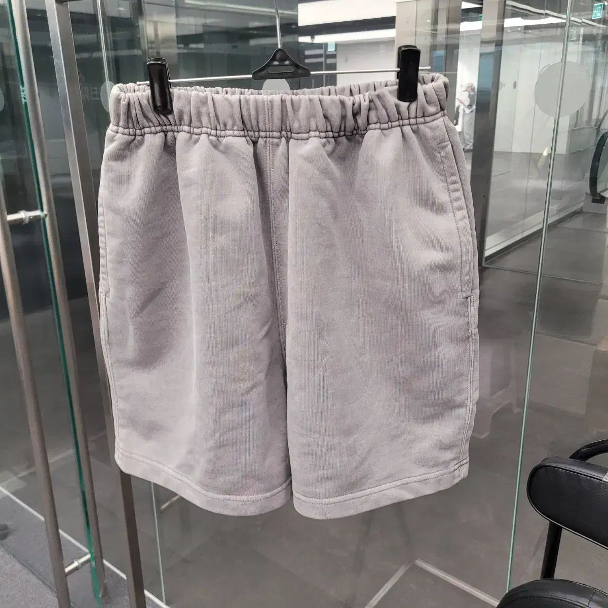 DBSR DUMBSTRUCK スムース ワイド ショーツ グレー