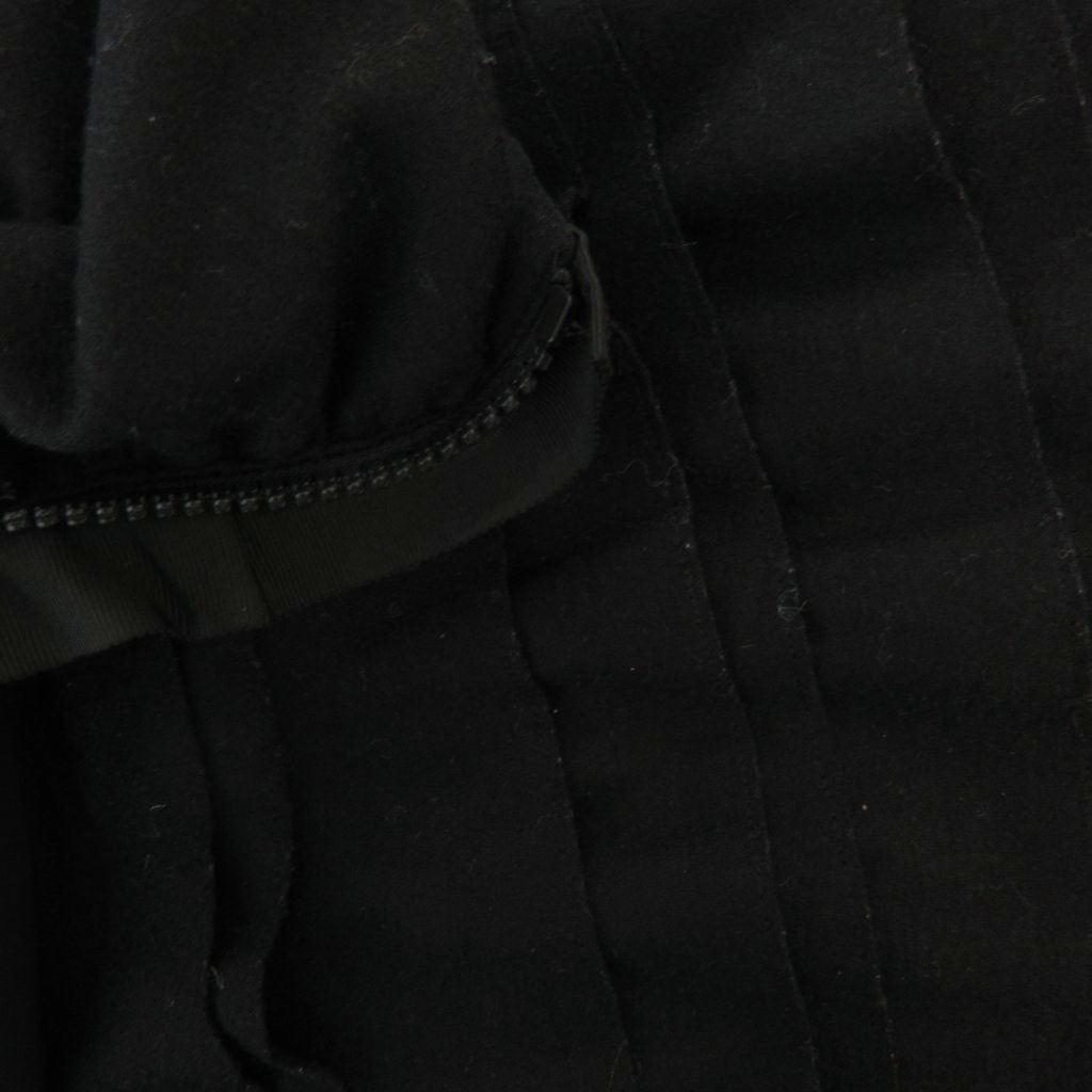 トゥービーシック TO BE CHIC ダウンコート 50 黒 ブラック フリル