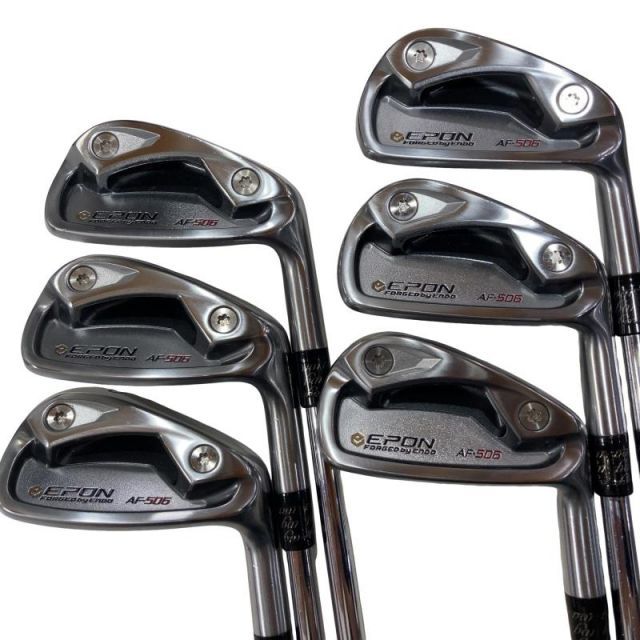 【中古】 エポンゴルフ株式会社 EPON AF-506 6S アイアンセット IR リシャフト (フレックスその他) メンズ 男性用 右利き 右用 Cランク ゴルフクラブ