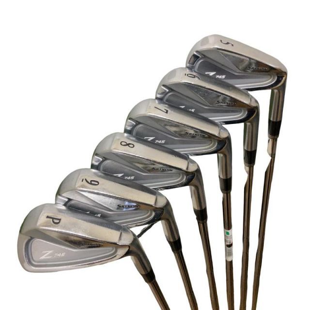 【中古】 ダンロップ SRIXON Z745 6S アイアンセット IR Dynamic Gold D.S.T (フレックスX) メンズ 男性用 右利き 右用 Cランク ゴルフクラブ