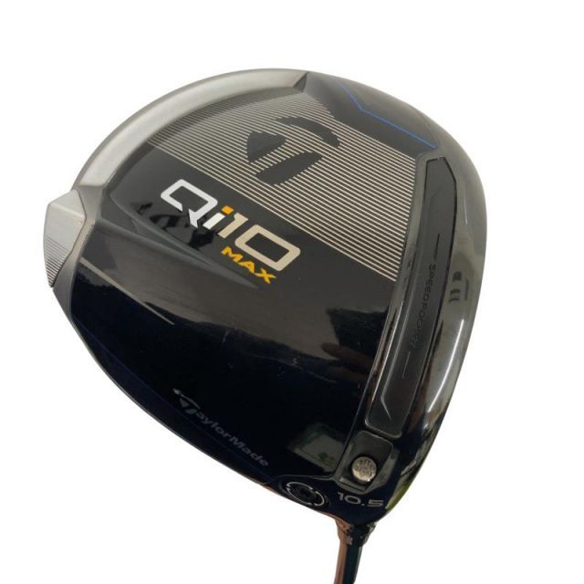 【中古】 テーラーメイド Qi10 MAX 10.5° ドライバー DR 純正特注シャフト (フレックスS) メンズ 男性用 右利き 右用 Cランク ゴルフクラブ
