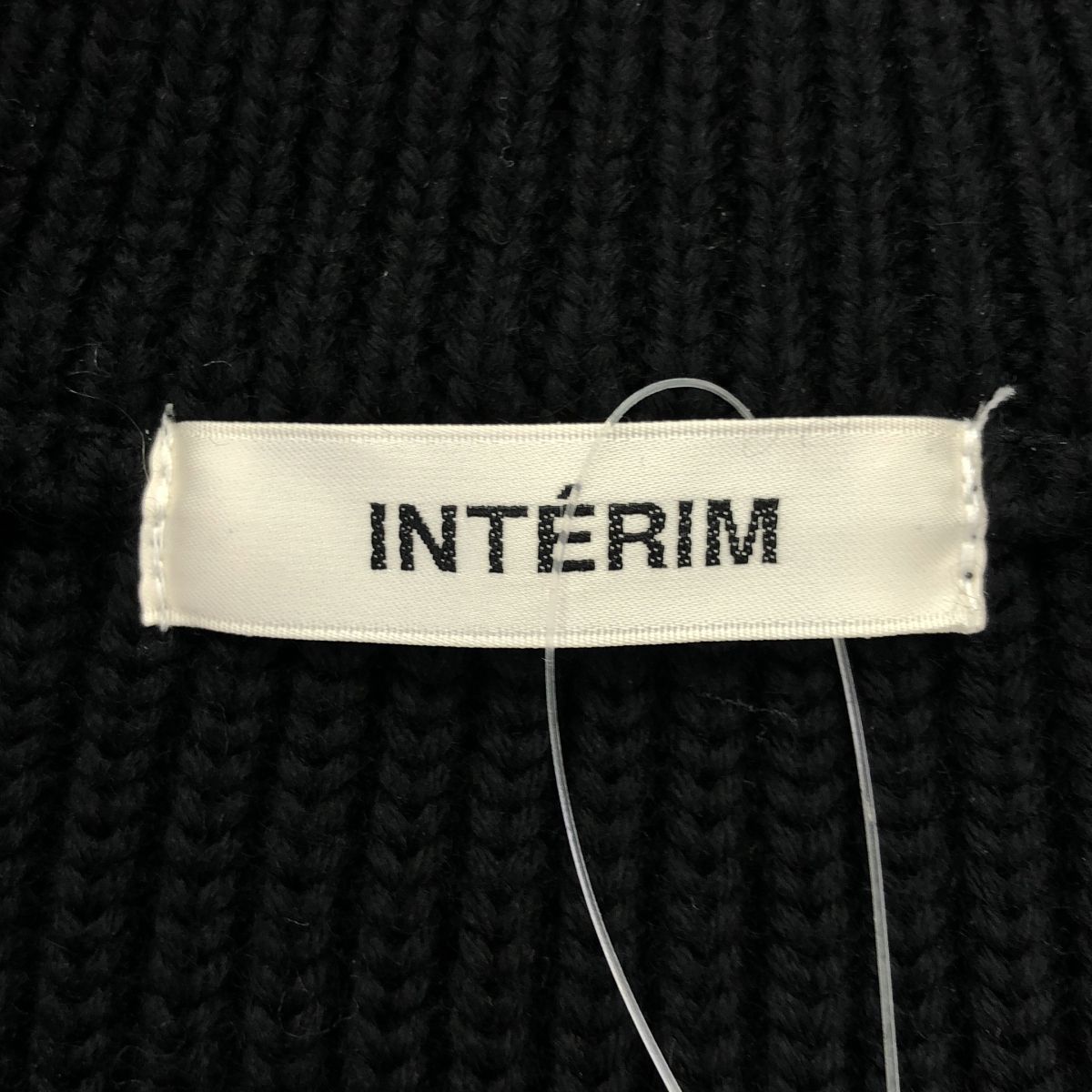 INTERIM インテリム ドライバーズニットベスト ブラック 4 - メルカリ