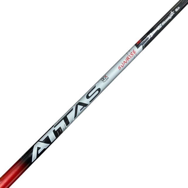 【中古】 キャロウェイスリーブ付き(QUANTUM系) マミヤドライバー用 シャフト ATTAS RX SUNRISE RED 7 (フレックスS)Bランク ゴルフクラブ
