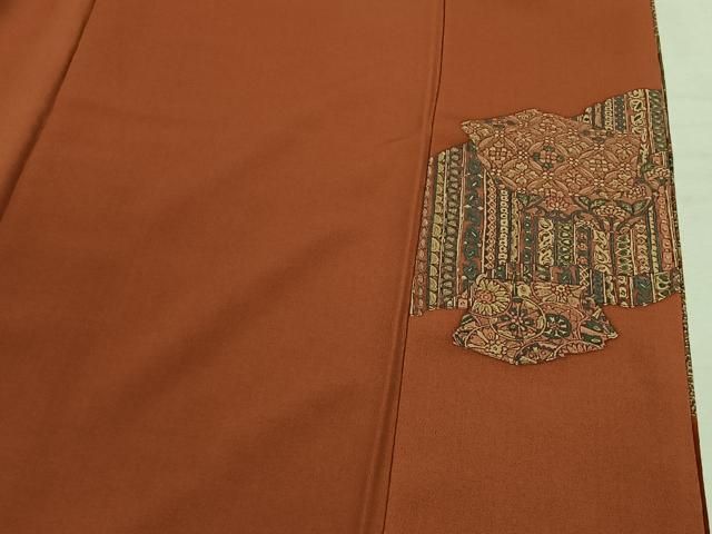 平和屋着物□訪問着 花唐草文 暈し染め 正絹 逸品 未使用 CABH3413ua