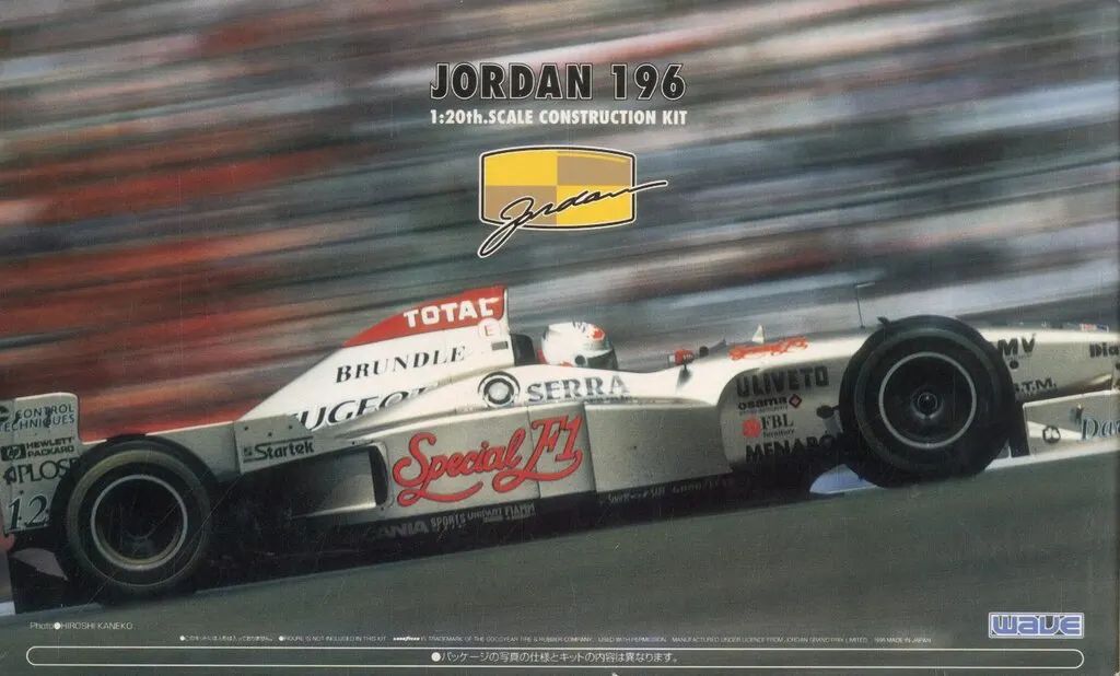 【中古】プラモデル 1/20 JORDAN 196 [FI-63]
