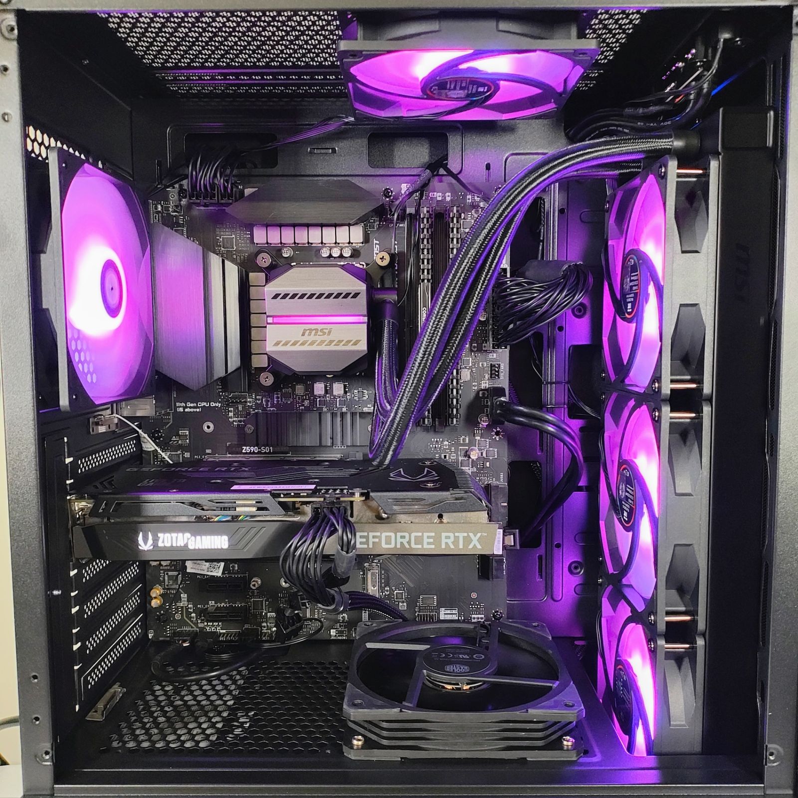 ゲーミングPC i7-11700K RTX3060Ti 水冷 32GB SSD1TB - メルカリ