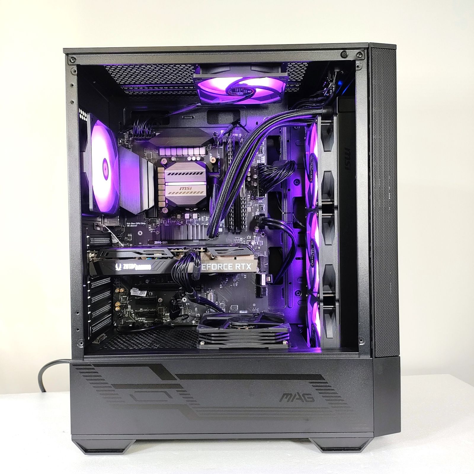 ゲーミングPC i7-11700K RTX3060Ti 水冷 32GB SSD1TB - メルカリ