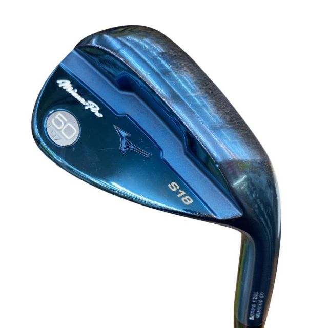 ミズノ Mizuno Pro S18(ブルー) 50°⁄07° ウェッジ WG フレックスS