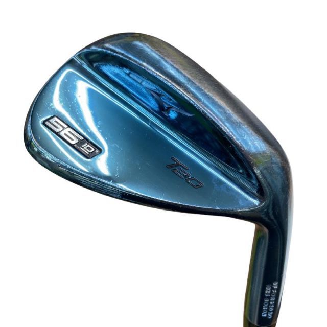 Mizuno T20ウェッジ 56° 10°バウンス 2本セット 中古】 ミズノ Mizuno T20(ブルー) 56°/10° ウェッジ WG Dynamic Gold