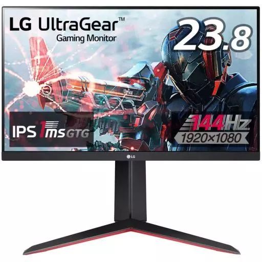 【中古】PCハード ゲーミングモニター UltraGear 23.8型ワイド [24GN650B]
