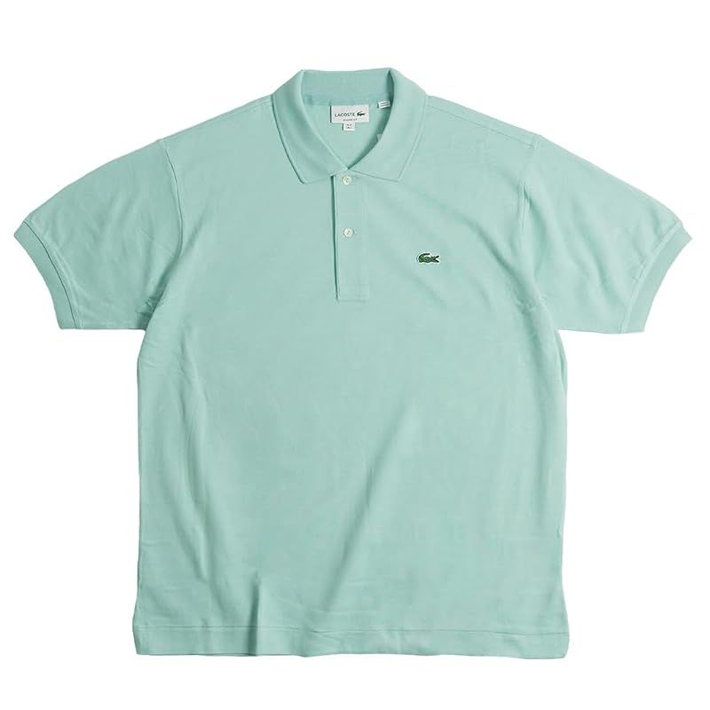【新品】 [ラコステ] L1212/L1264 半袖 ポロシャツ メンズ 鹿の子 世界流通モデル 2(XS)～9(4XL) ライトグリーン/LGF Size 9 [並行輸入品]