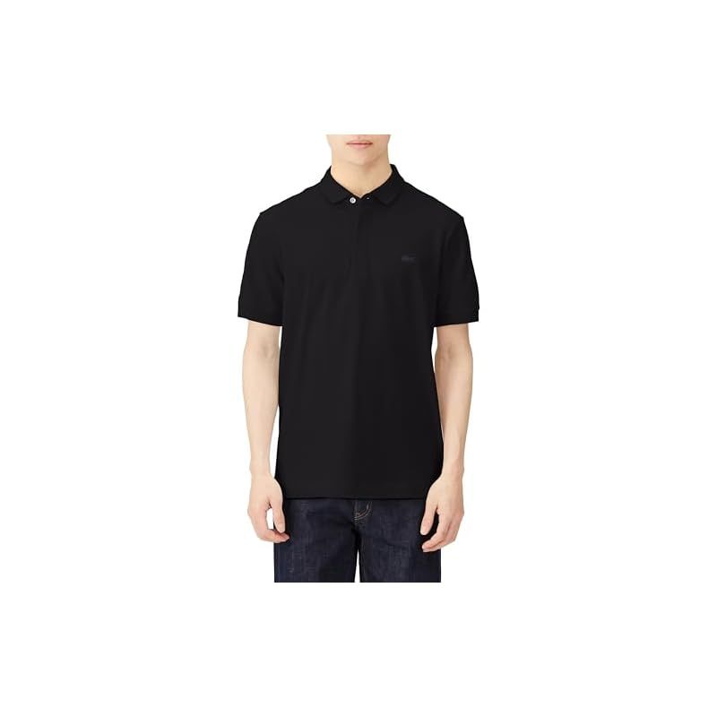 【新品】 [ラコステ] ポロシャツ [公式] 『Le Paris Polo』レギュラーフィット パリポロ メンズ ブラック XS
