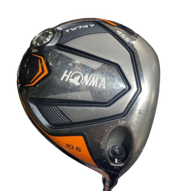 中古】 本間ゴルフ TOUR WORLD TW747 455 10.5° ドライバー DR VIZARD