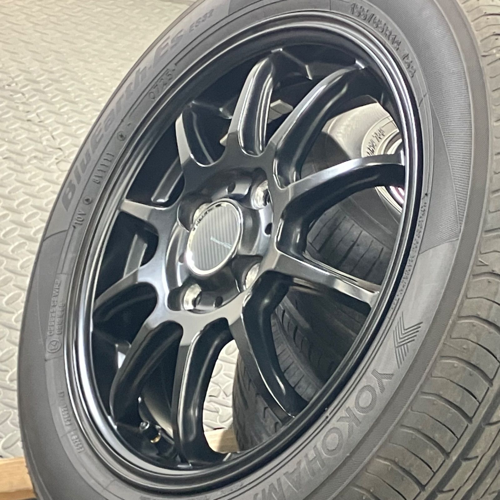 24/25年製 155/65R14 ヨコハマ ブルーアースイース ES32 インター