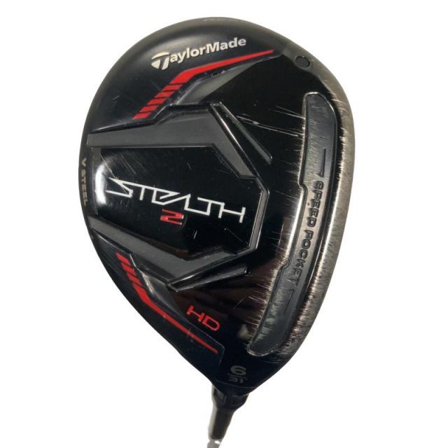 【中古】 テーラーメイド STEALTH2 HD U6 ユーティリティ UT TENSEI RED TM60(STEALTH UT) (フレックスS) メンズ 男性用 右利き 右用 Cランク ゴルフクラブ