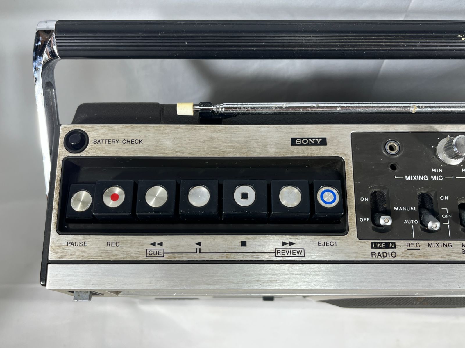 ジャンク品 SONY ソニー CASSETTE-CORDER 3BANDS CF-1980Ⅱ 日本製