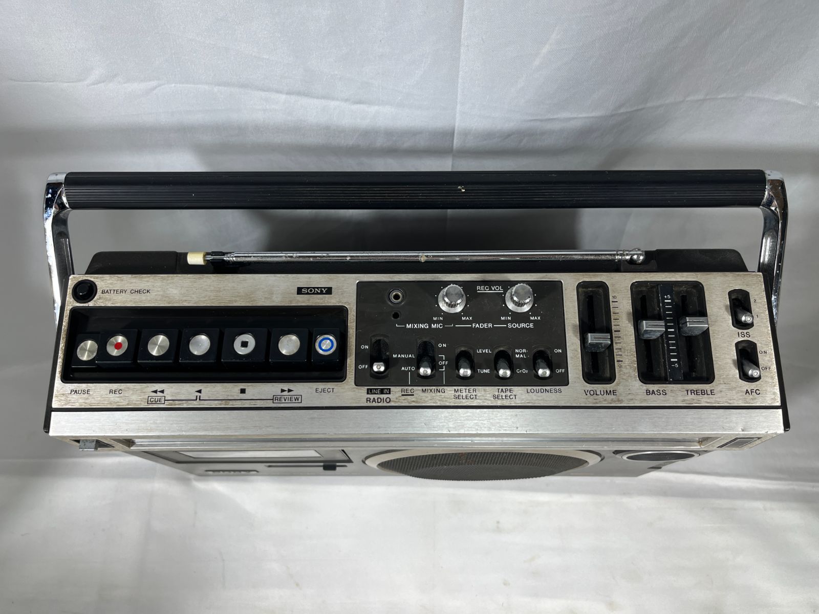 ジャンク品 SONY ソニー CASSETTE-CORDER 3BANDS CF-1980Ⅱ 日本製