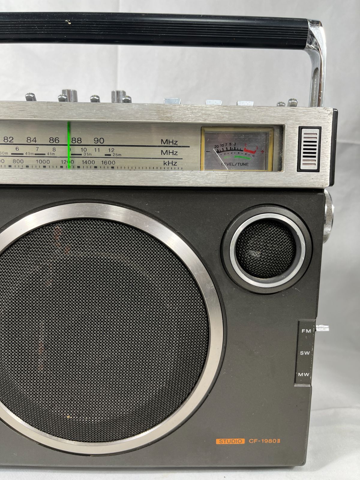 ジャンク品 SONY ソニー CASSETTE-CORDER 3BANDS CF-1980Ⅱ 日本製