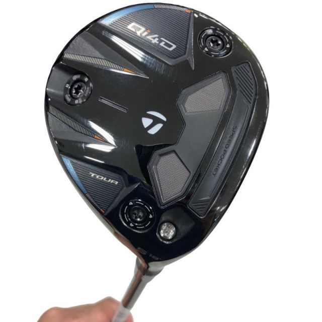 【中古】 テーラーメイド Qi4D TOUR 5W フェアウェイウッド FW REAX 65(Qi4D FW) (フレックスS) メンズ 男性用 右利き 右用 Aランク ゴルフクラブ