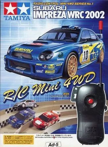 中古】ラジコン スバル インプレッサ WRC 2002 フルセット 「ラジ四駆