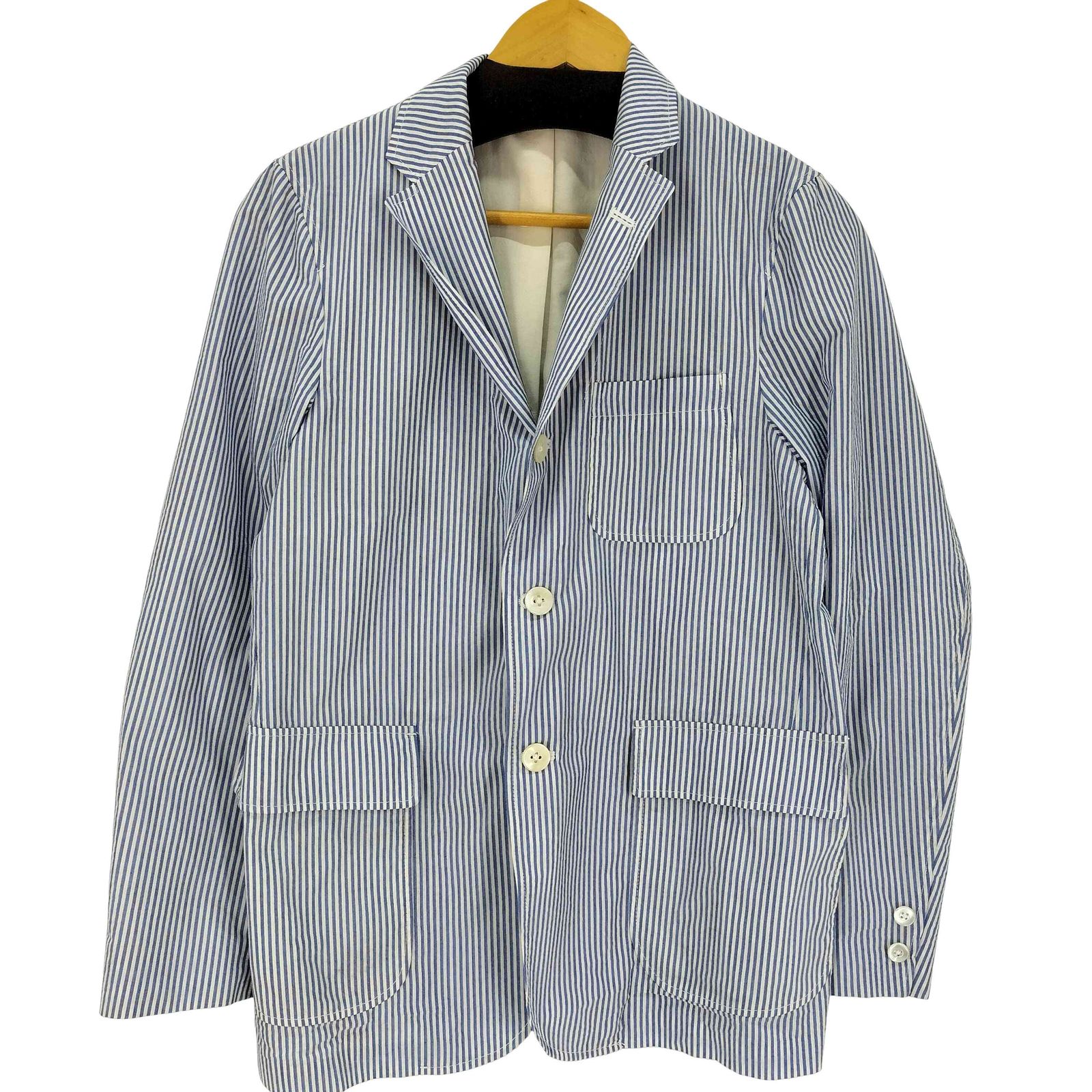 BEAMS PLUS 3B シアサッカー ジャケット ストライプ ビームスプラス BEAMS＋ 3B Jacket Seersucker シアサッカー