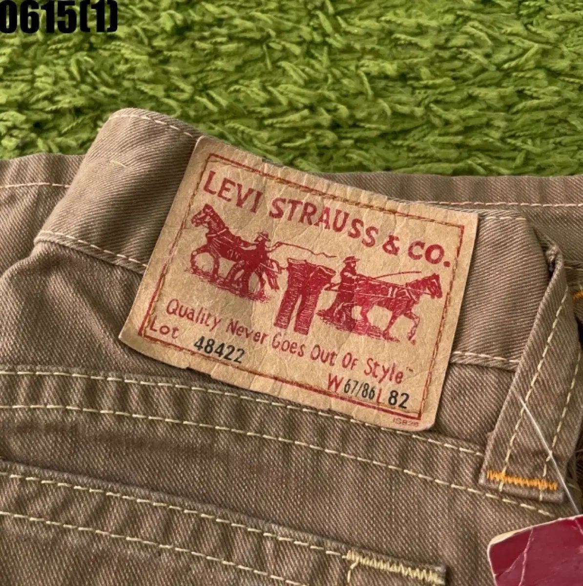 リーバイス 48422 ストラウス ズボン パンツ S