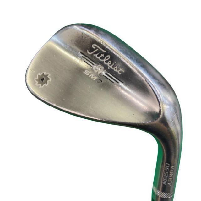 【中古】 タイトリスト VOKEY SPIN MILLED SM7 ツアークロム 54°/14°F ウェッジ WG 純正特注シャフト (フレックスR) メンズ 男性用 右利き 右用 Cランク ゴルフクラブ