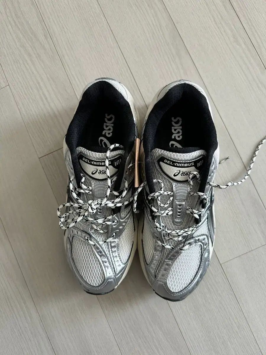(新品) アシックス ゲル ニンバス 10 1 クリームブラック 265