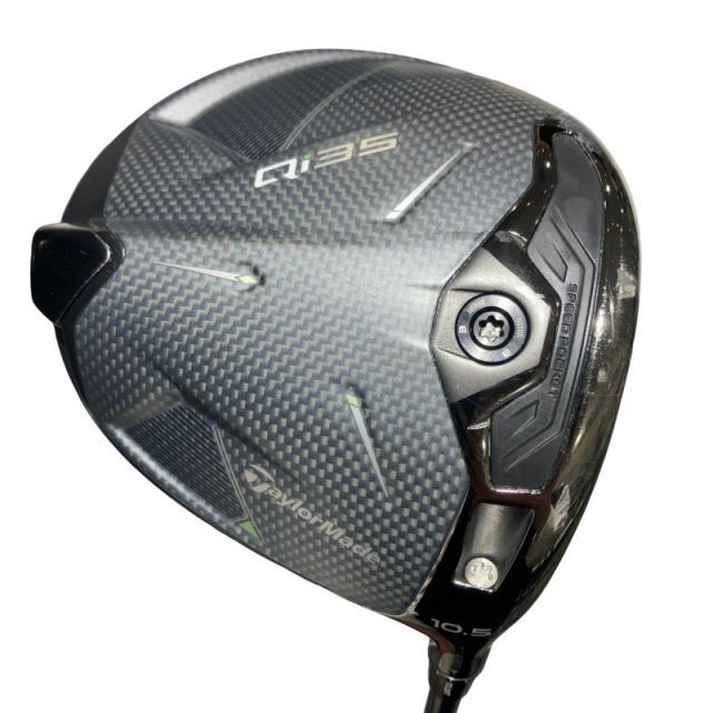 【中古】 テーラーメイド Qi35 10.5° ドライバー DR Diamana SILVER TM55(Qi35 DR) (フレックスS) メンズ 男性用 右利き 右用 Cランク ゴルフクラブ