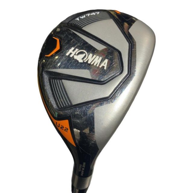 【中古】 本間ゴルフ TOUR WORLD TW747 22° ユーティリティ UT VIZARD for 747(ユーティリティ) (フレックスその他) メンズ 男性用 右利き 右用 Cランク ゴルフクラブ